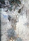 Gustave Moreau The Chimeras - detail painting